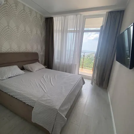 аркадия, терраса с видом на море Apartman Odessza
