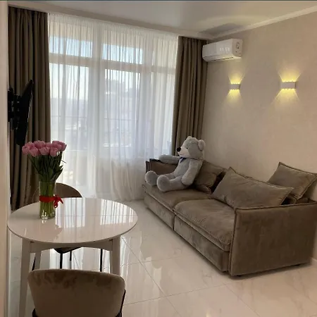 Apartman аркадия, терраса с видом на море