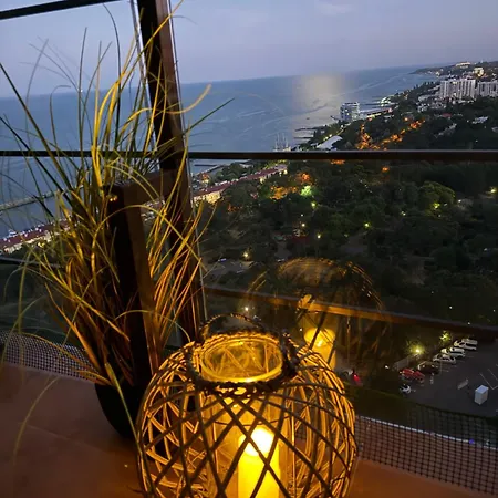 аркадия, терраса с видом на море Apartman Odessza