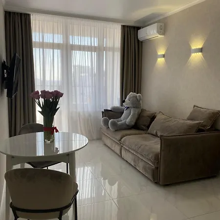 Apartman аркадия, терраса с видом на море *